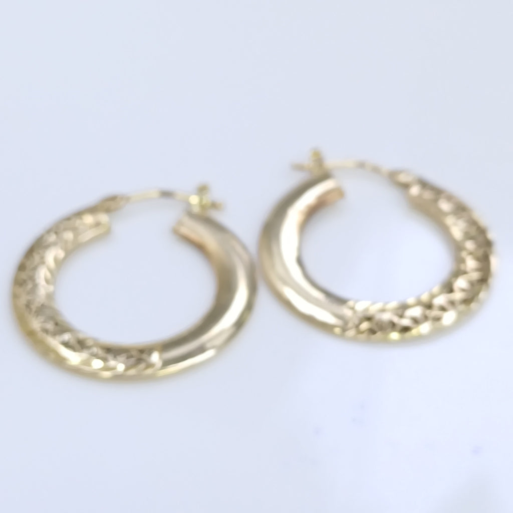ARRACADAS PAR ORO 14 K 2.1 GRMS (SEMINUEVO)