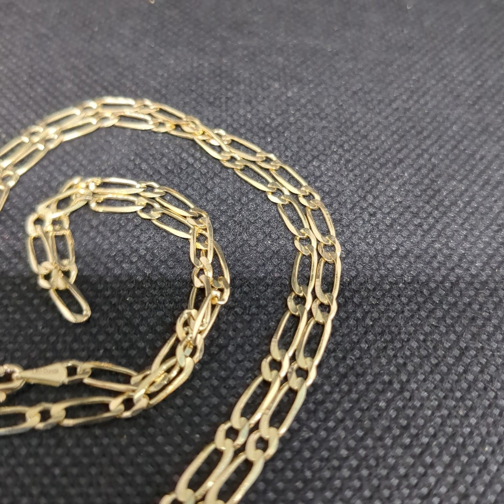 CADENAS 1X1 ORO 14K 55 CM 7.5 GR (NUEVO)