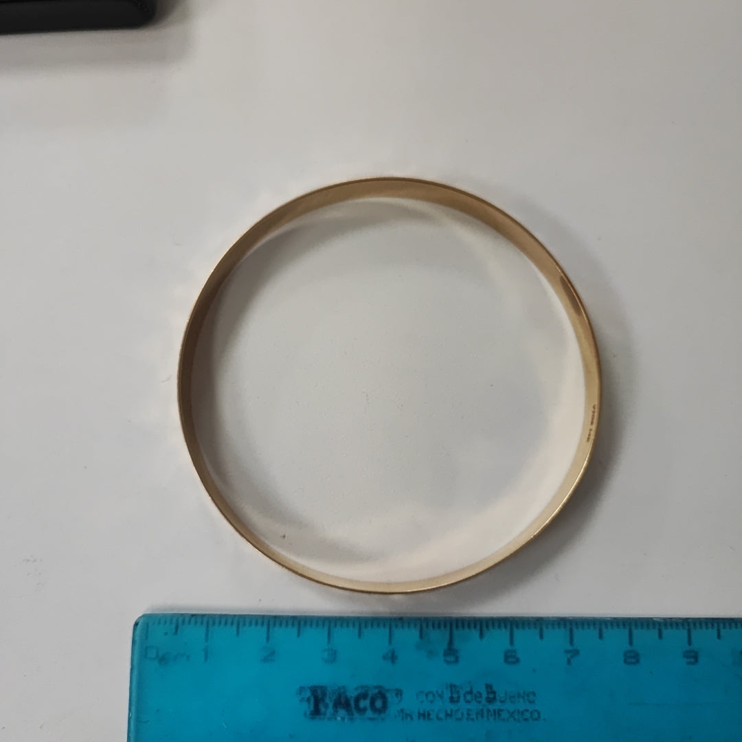 PULSERA RIGIDA ORO 14 K 11.9 GRMS (SEMINUEVO)