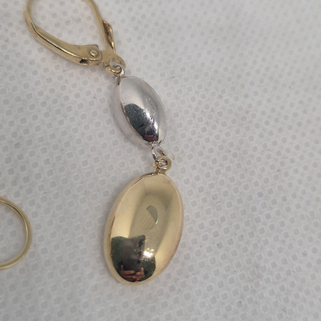 ARETES PAR ORO 10 K 2,40 GRMS (SEMINUEVO)