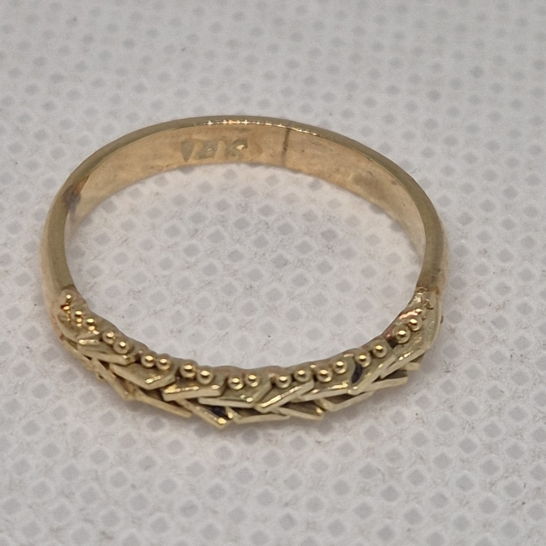 ANILLITO ORO 14 K 1,70 GRMS (SEMINUEVO)