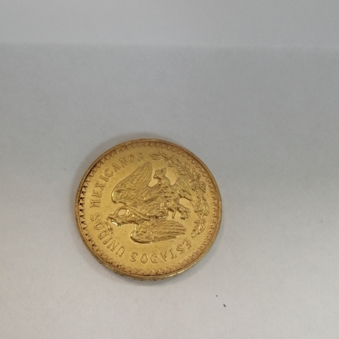 K1 41.6 GRMS 21 K IDENTIFICACIÓN MONEDA NOMINATIVA MONEDAS PESOS 50 PESOS (SEMINUEVO)