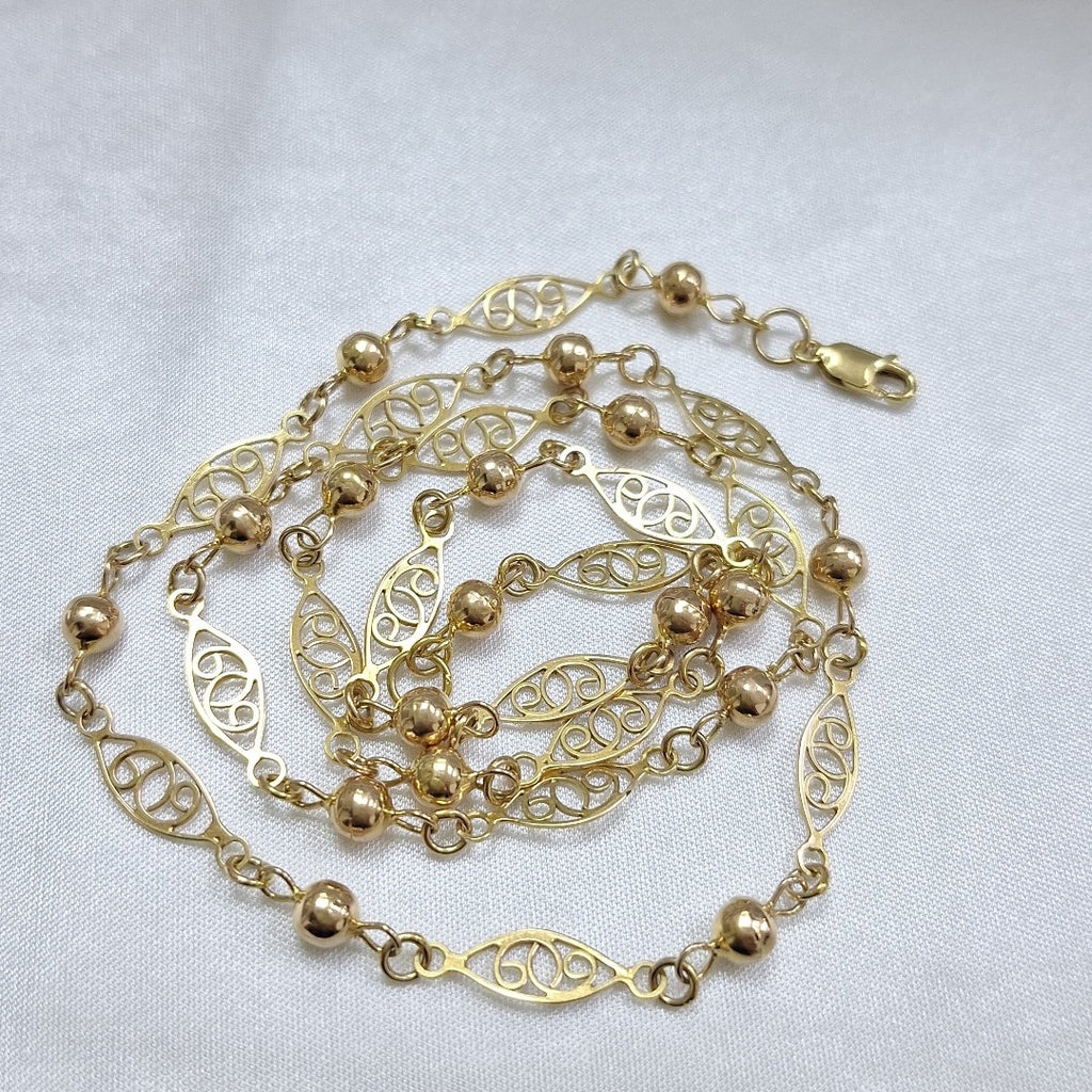 COLLAR ORO 14 K 11.3 GRMS (SEMINUEVO)