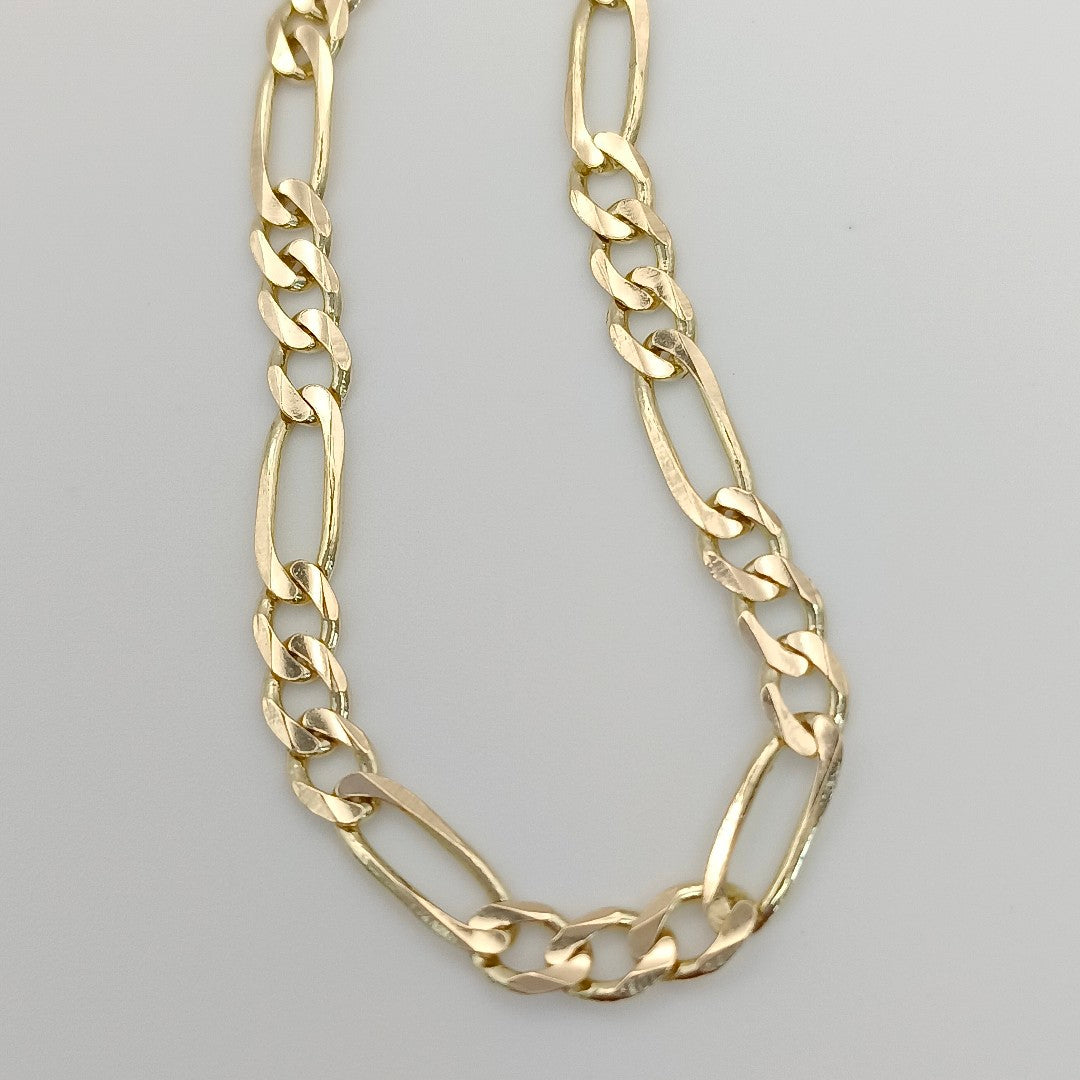 PULSERAS 3X1 ORO 14K 18 CM 2.6 GR (NUEVO)