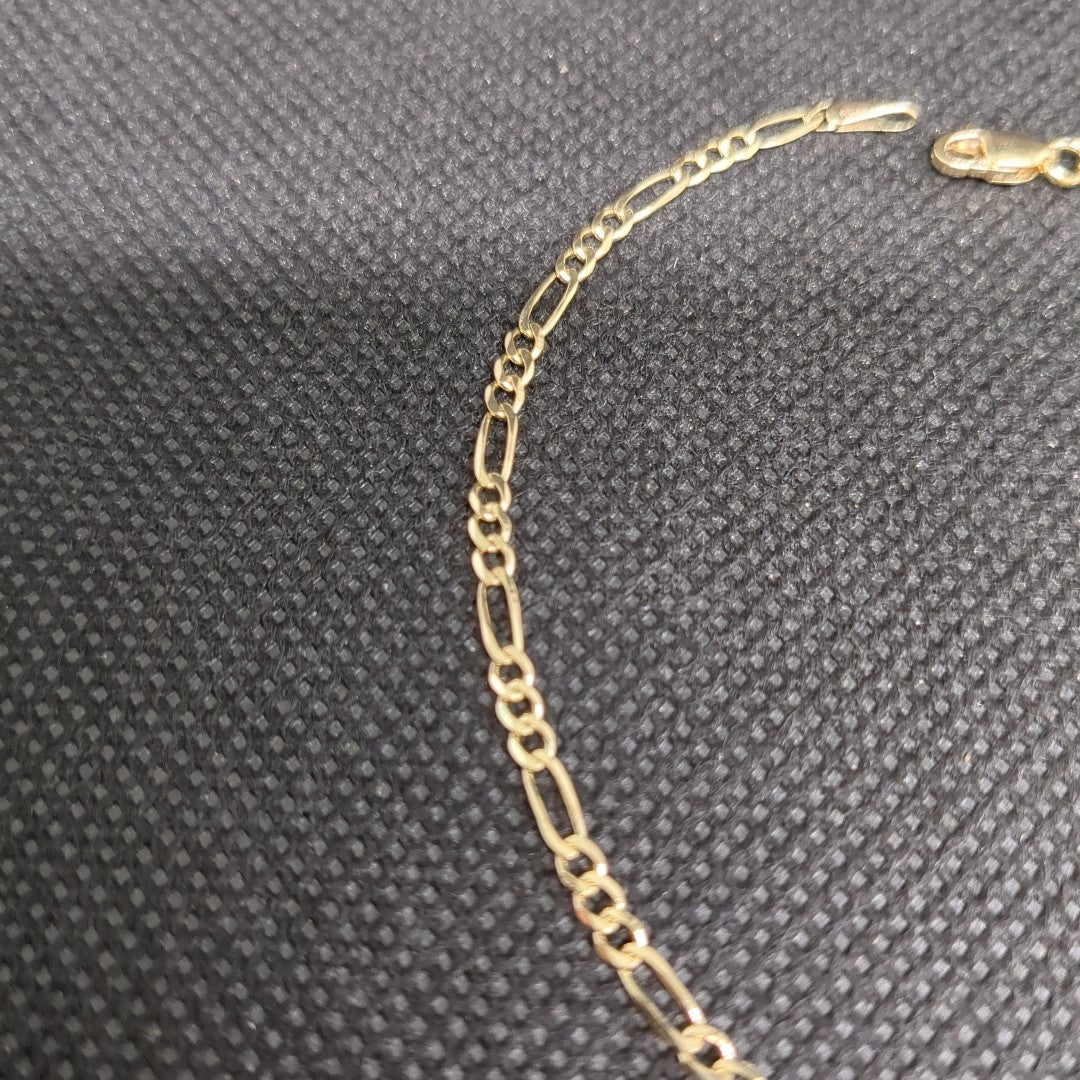 PULSERAS 3X1 ORO 14K 21 CM 2.1 GR (NUEVO)