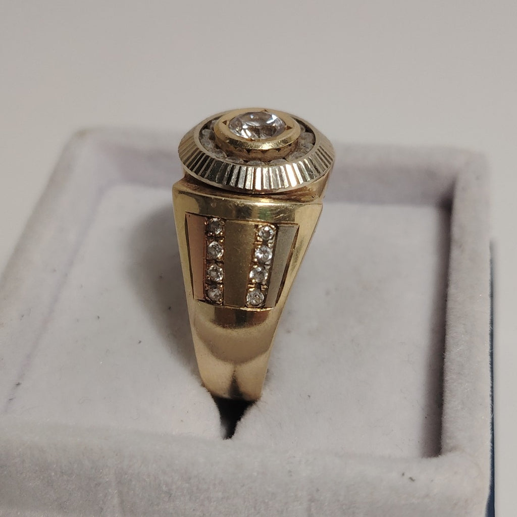 ANILLO ORO 14 K 12 GRMS (SEMINUEVO)