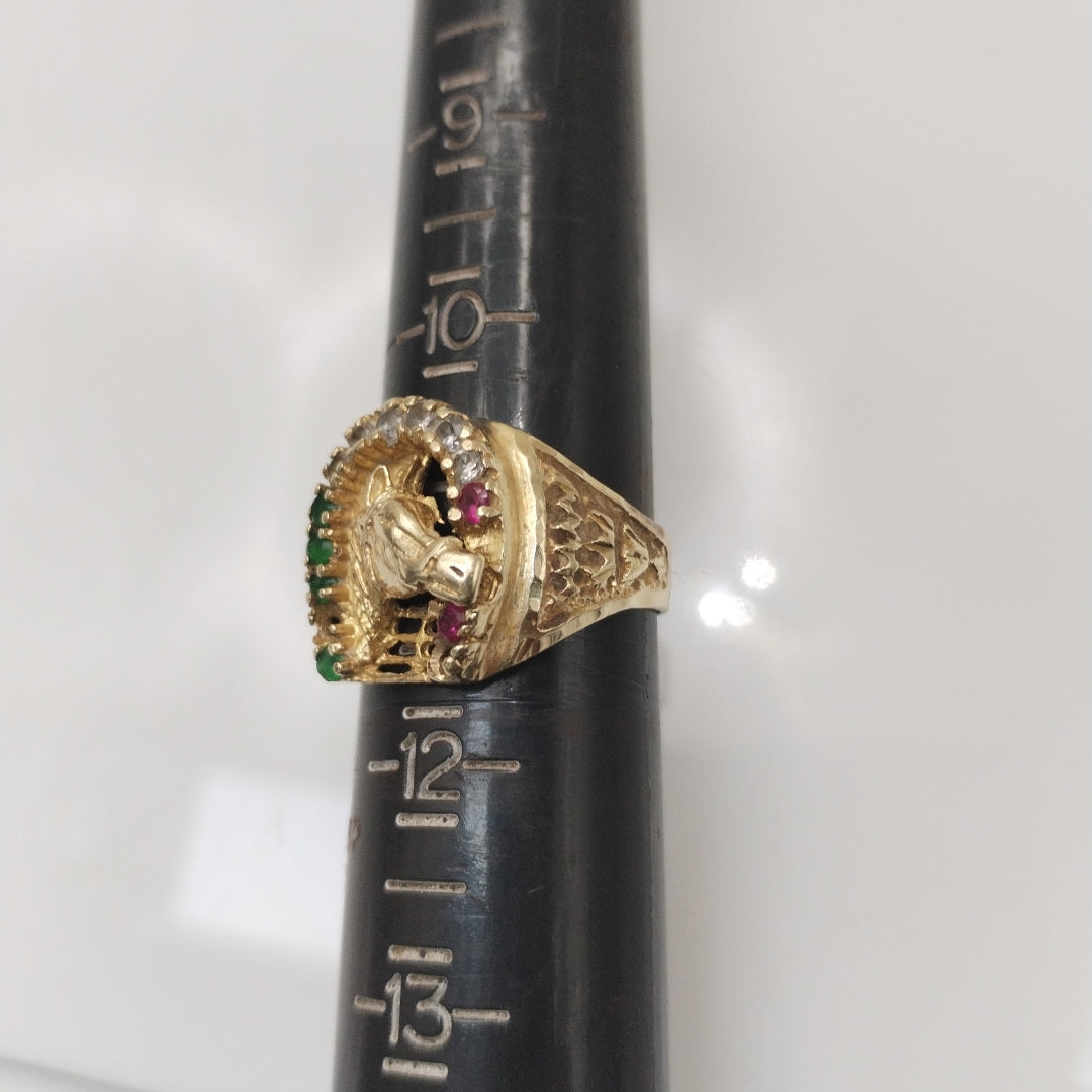 ANILLO ORO 10 K 7.3 GRMS (SEMINUEVO)