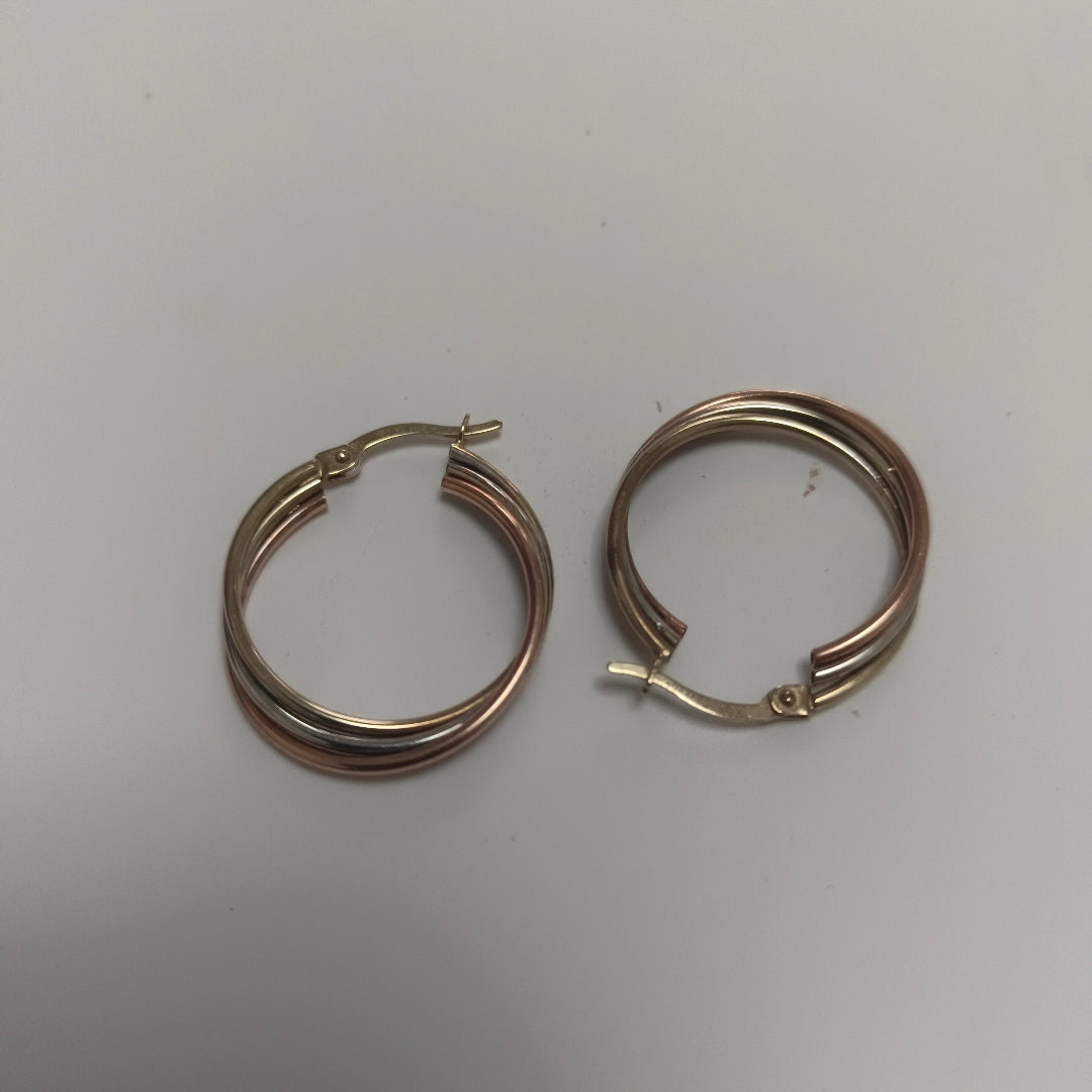 ARRACADAS PAR ORO 10 K 2.1 GRMS (SEMINUEVO)