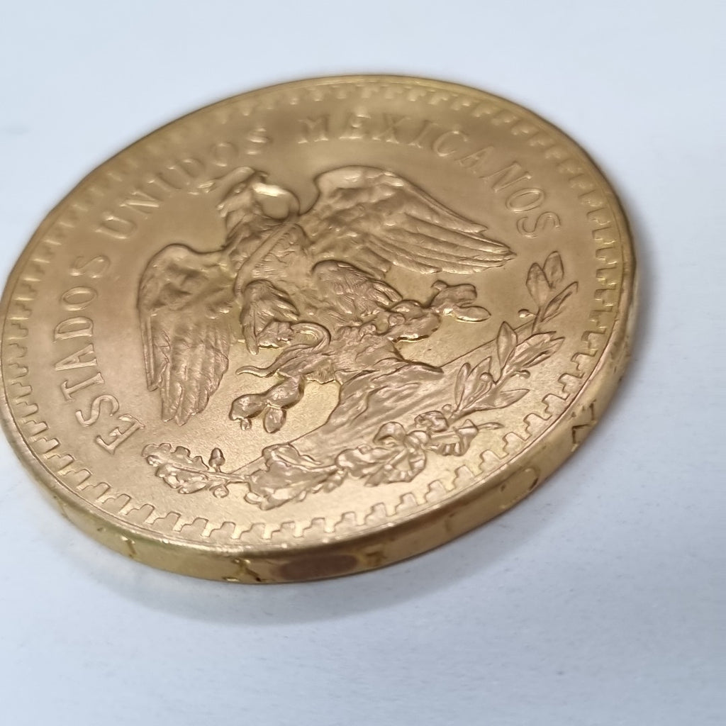 K1 41,60 GRMS 21 K IDENTIFICACIÓN MONEDA NOMINATIVA MONEDAS PESOS 50 PESOS (SEMINUEVO)