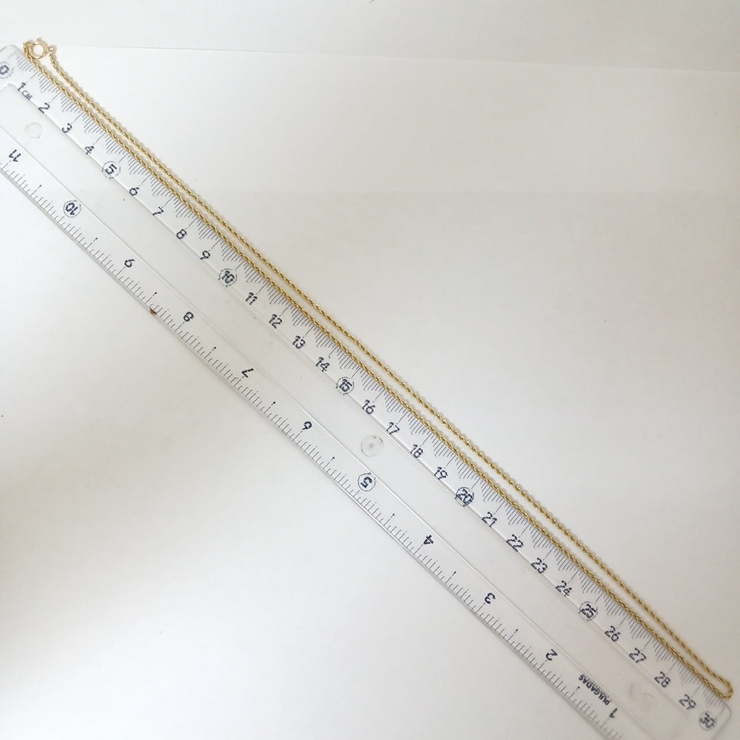 CADENA ORO 14 K 5,00 GRMS (SEMINUEVO)