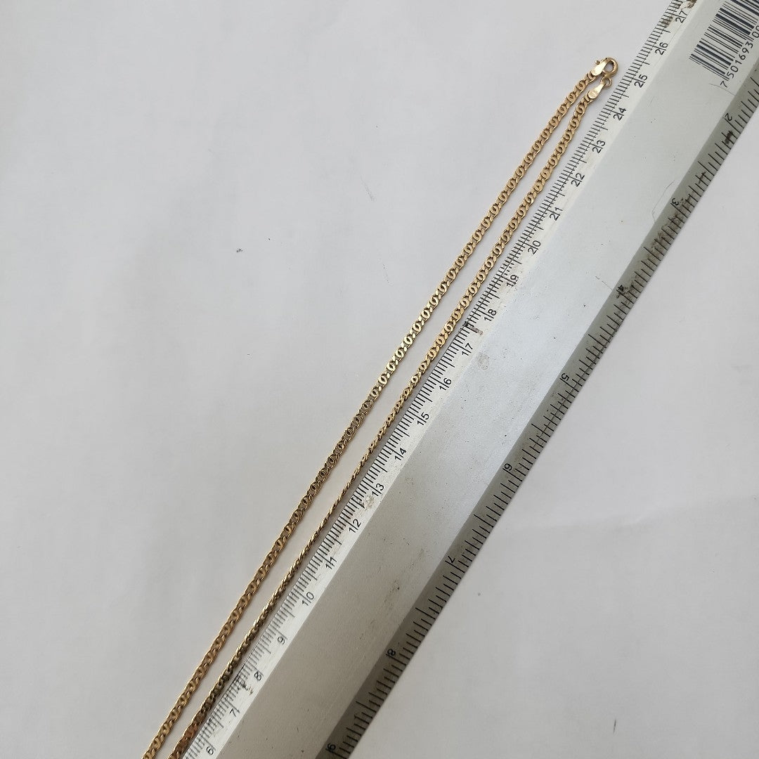 CADENA ORO 14 K 3.5 GRMS (SEMINUEVO)