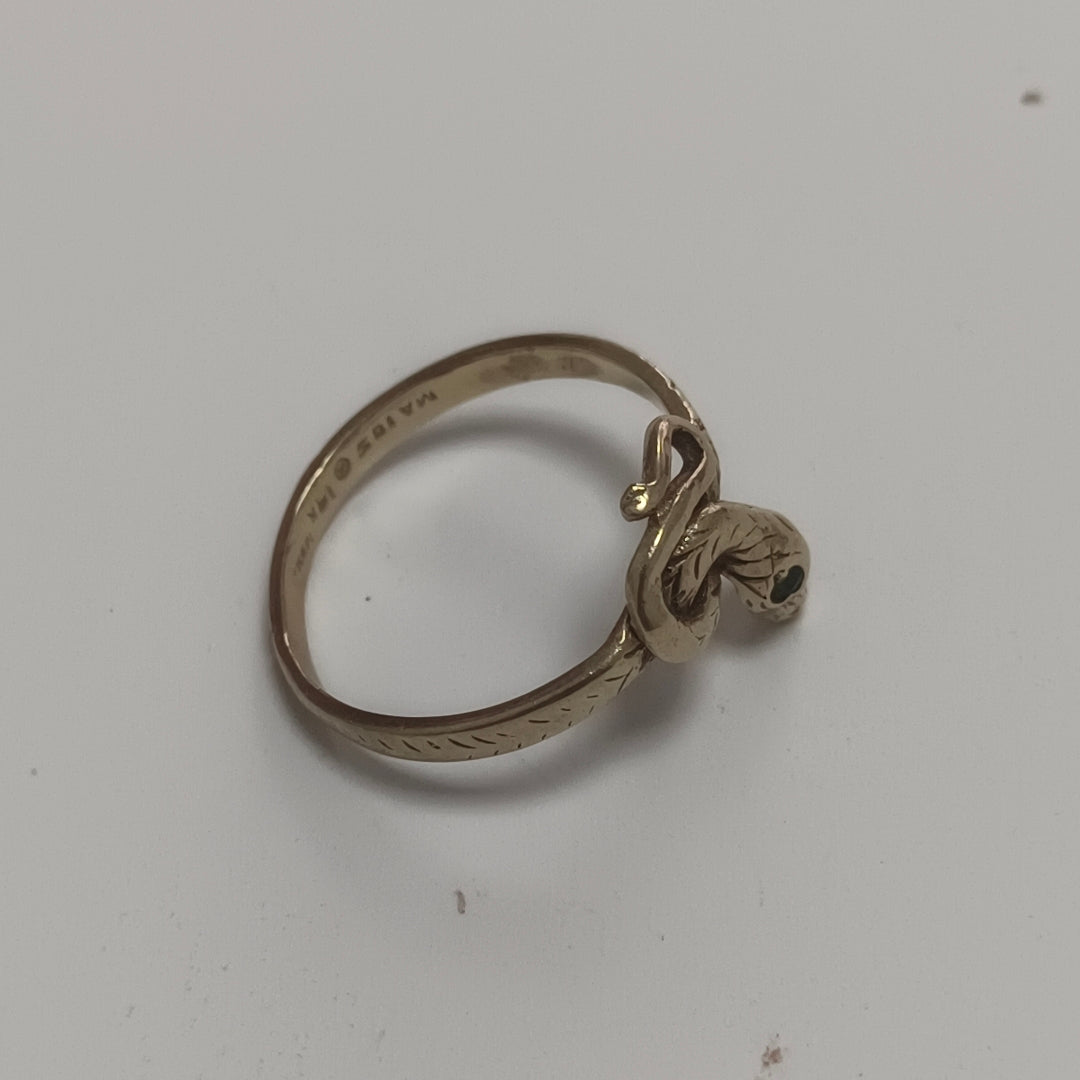 ANILLITO ORO 14 K 1.7 GRMS (SEMINUEVO)