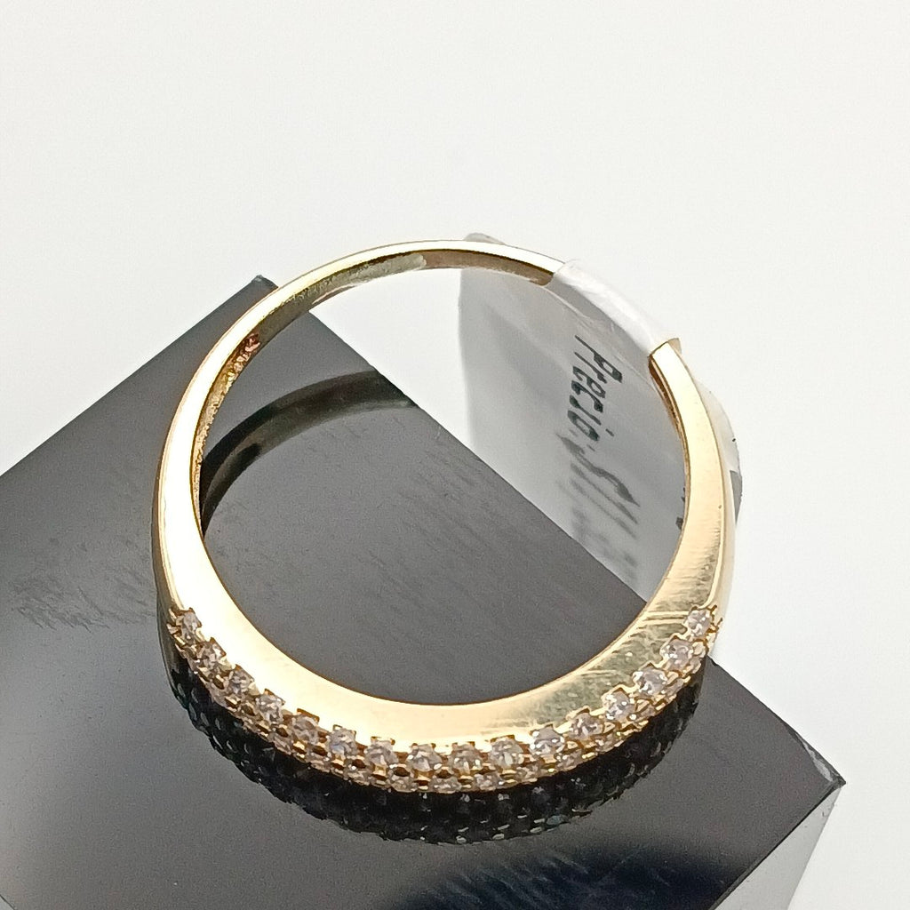 ANILLOS C/CIRCONIA ORO 10K TALLA 8 1.8 GR (NUEVO)
