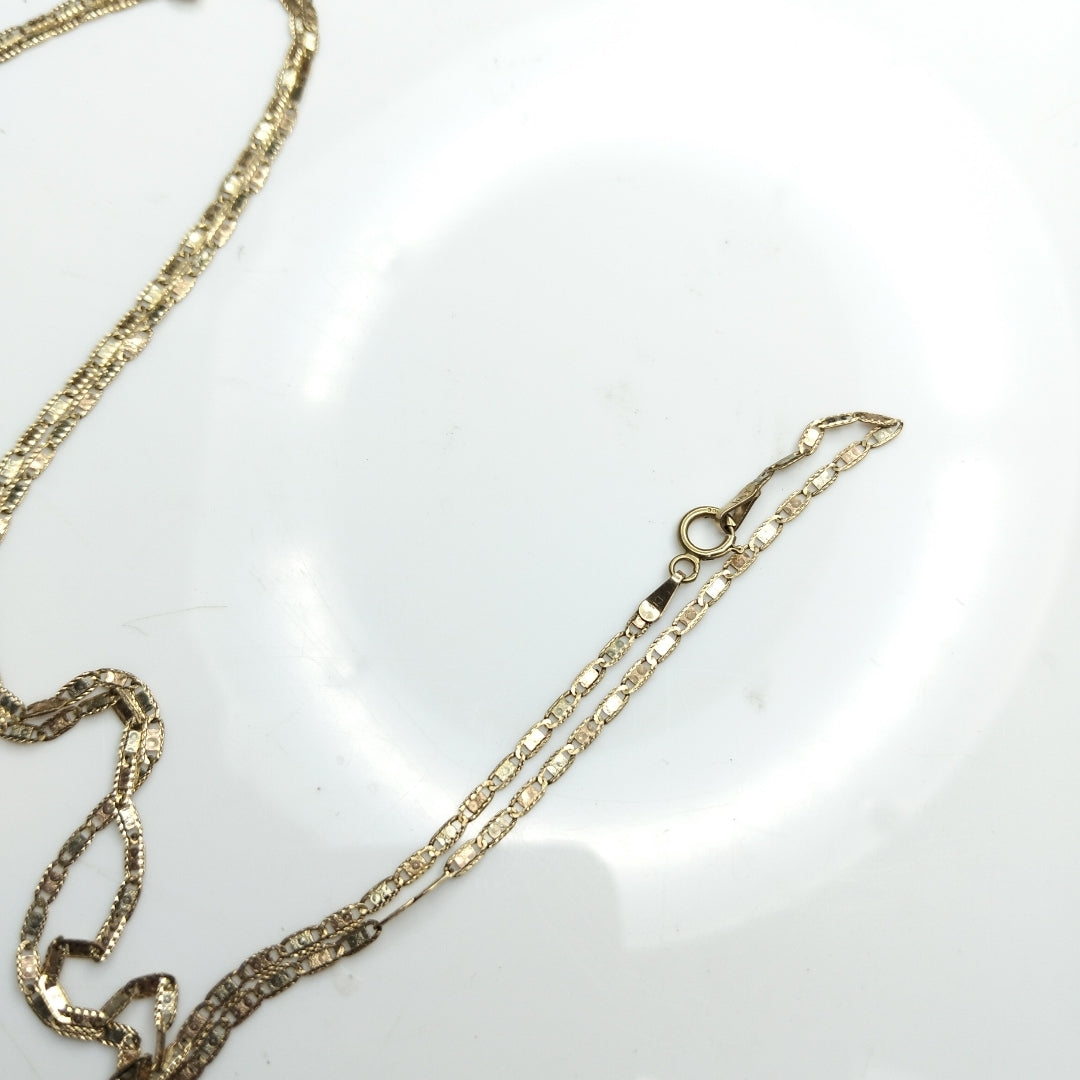 CADENA ORO 14 K 2,40 GRMS (SEMINUEVO)
