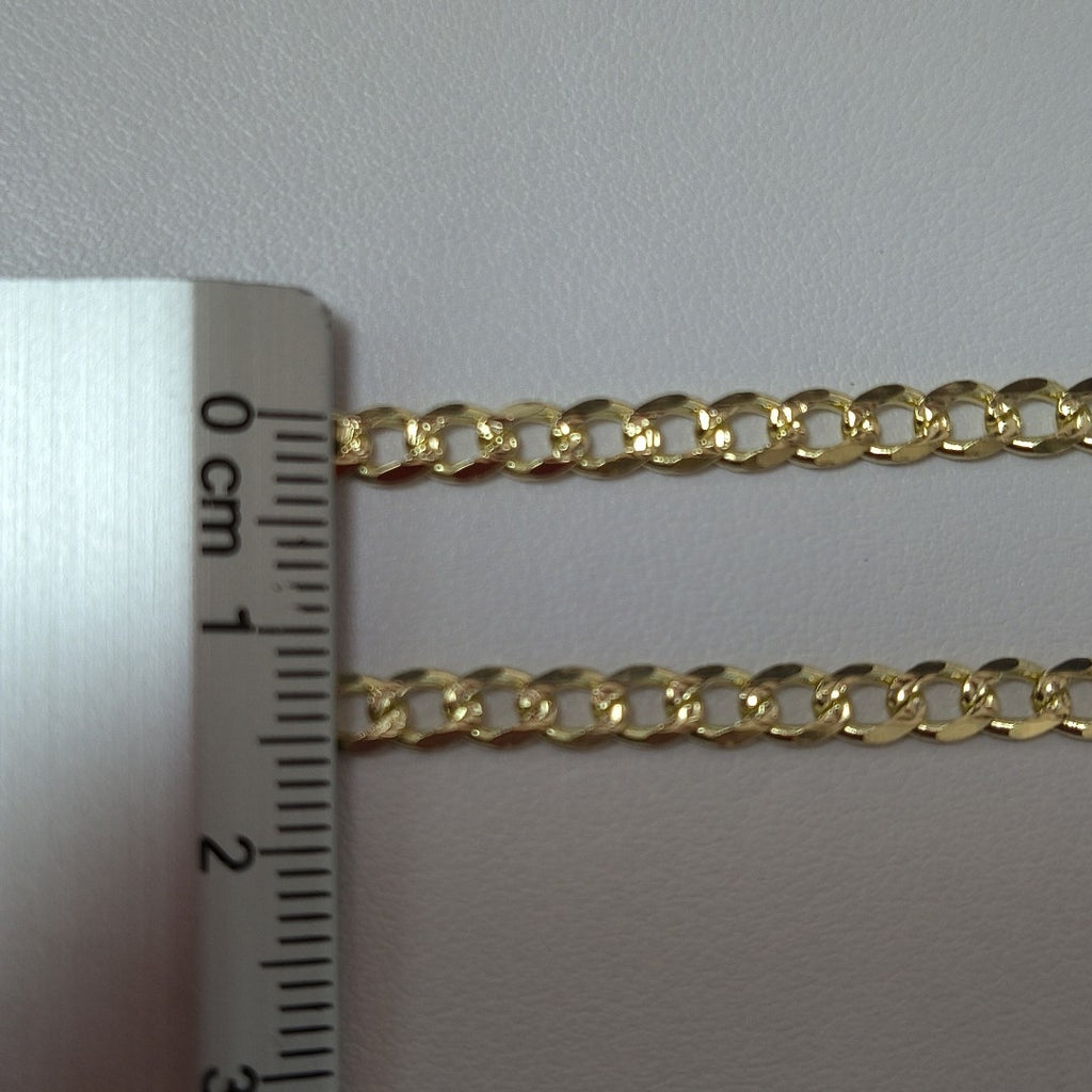 CADENAS BARBADA ORO 14K 55 CM 13.2 GR (NUEVO)
