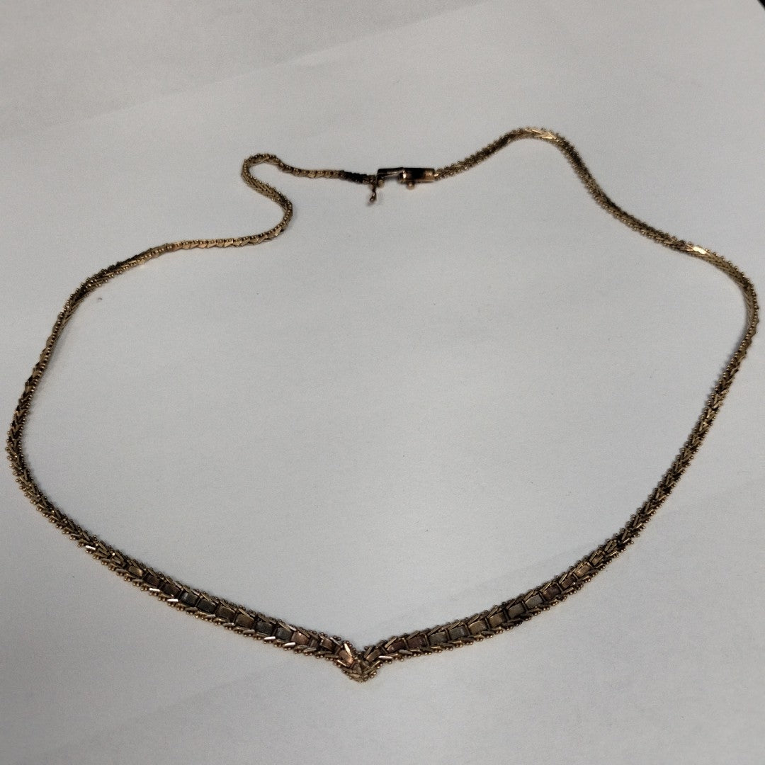 GARGANTILLA ORO 10 K 13,30 GRMS (SEMINUEVO)