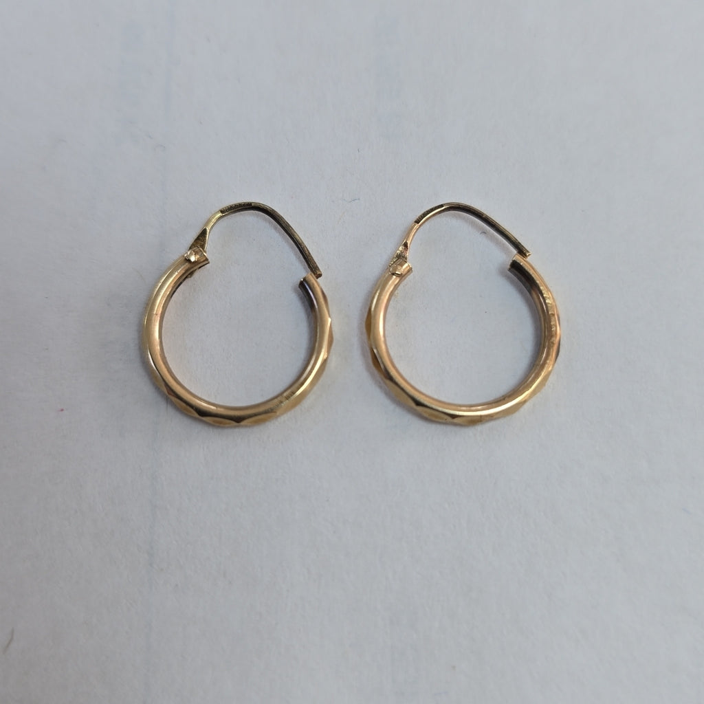 ARRACADAS PAR ORO 10 K 0.8 GRMS (SEMINUEVO)