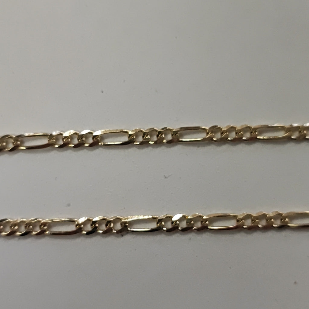 CADENAS 3X1 ORO 14K 55 CM 5.2 GR (NUEVO)