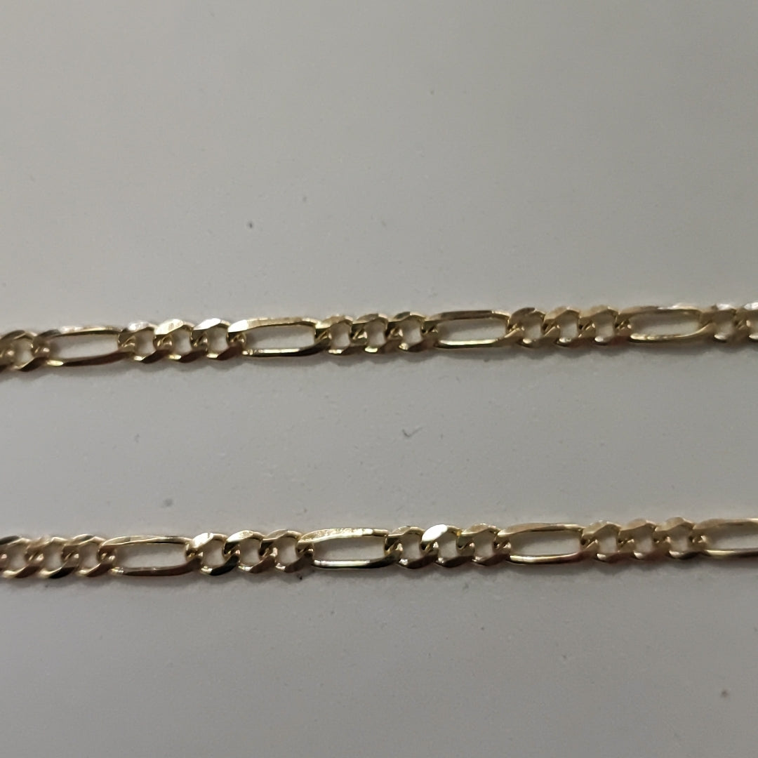 CADENAS 3X1 ORO 14K 55 CM 5.2 GR (NUEVO)