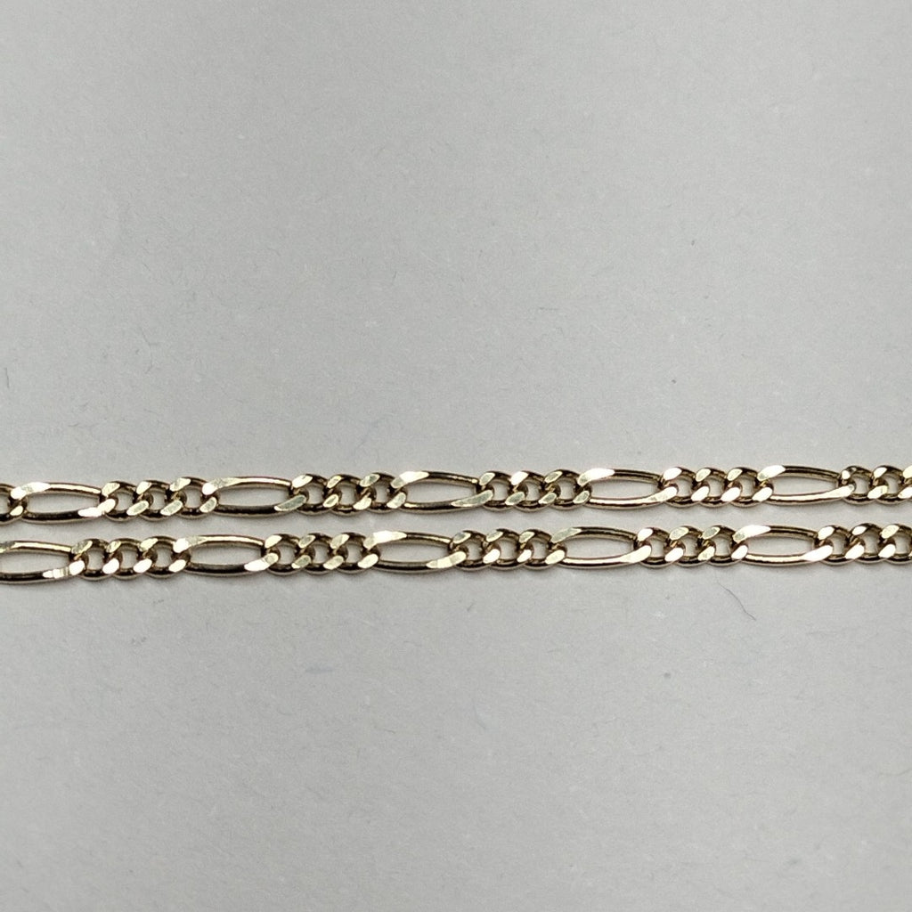 CADENAS TEJIDO 3X1 ORO 14K 55 CM 2.7 GR (NUEVO)
