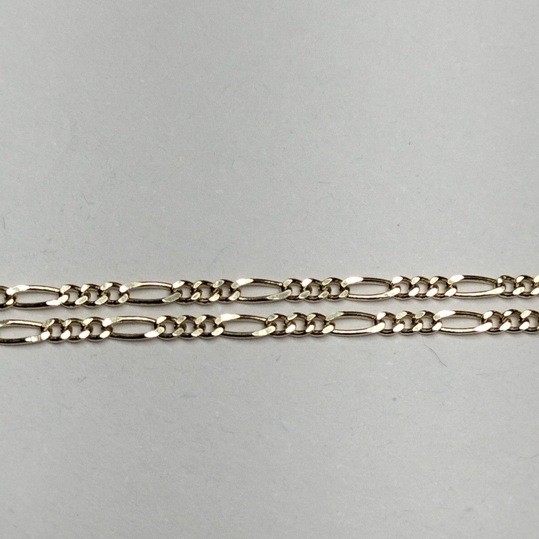 CADENAS TEJIDO 3X1 ORO 14K 55 CM 2.7 GR (NUEVO)