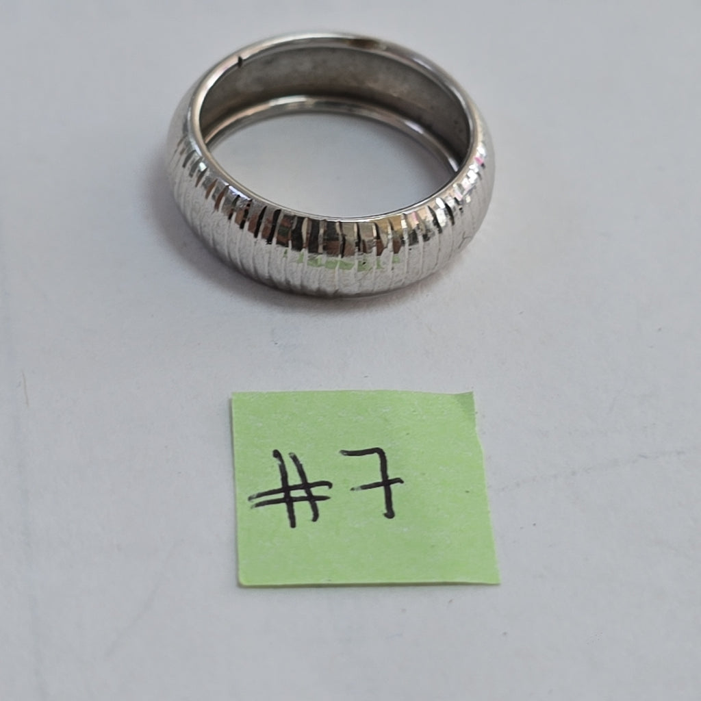 ARGOLLA ORO BLANCO 14 K 2 GRMS (SEMINUEVO)