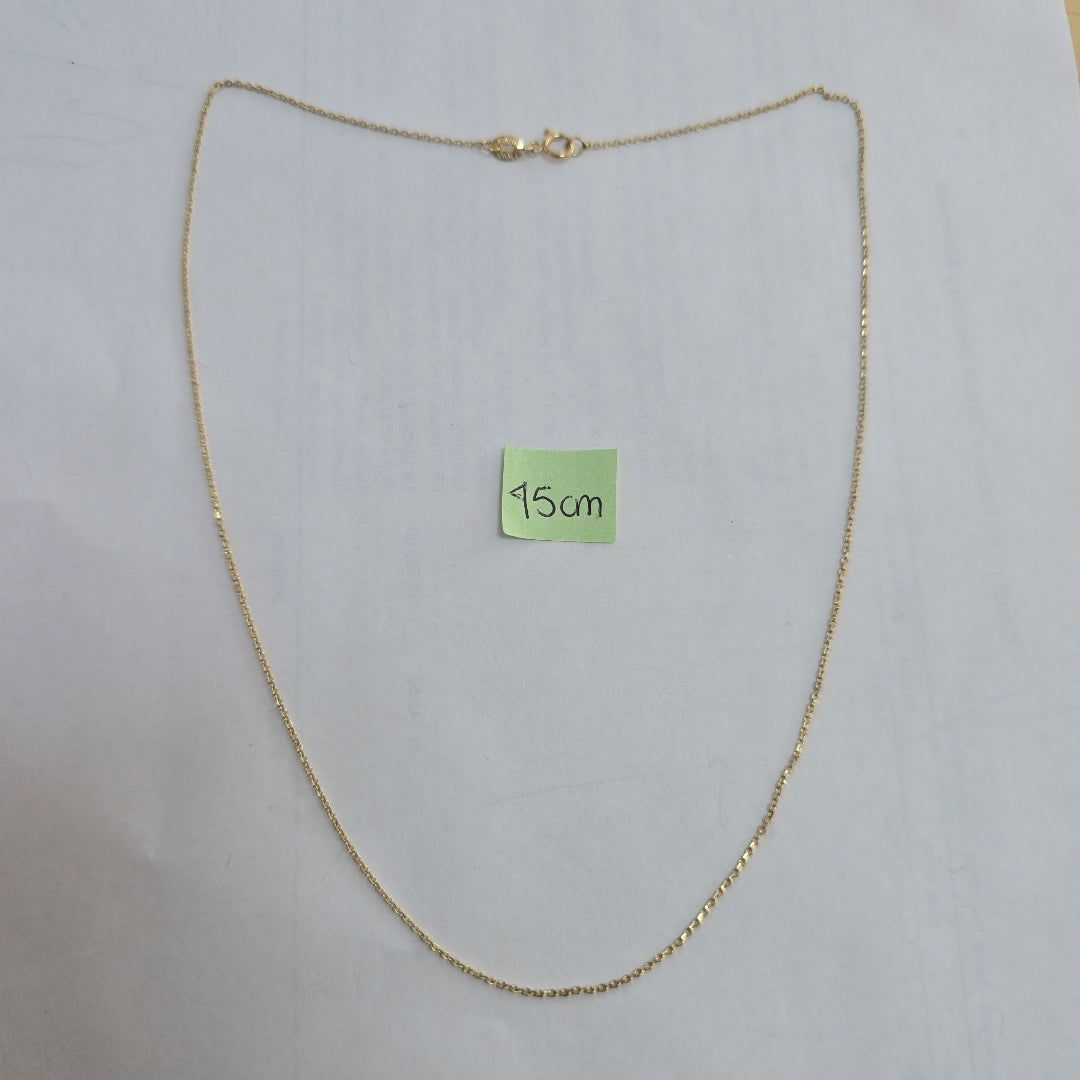 CADENA ORO 10 K 1.3 GRMS (SEMINUEVO)