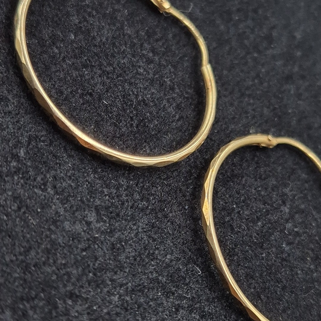 ARRACADAS PAR ORO 14 K 2,50 GRMS (SEMINUEVO)