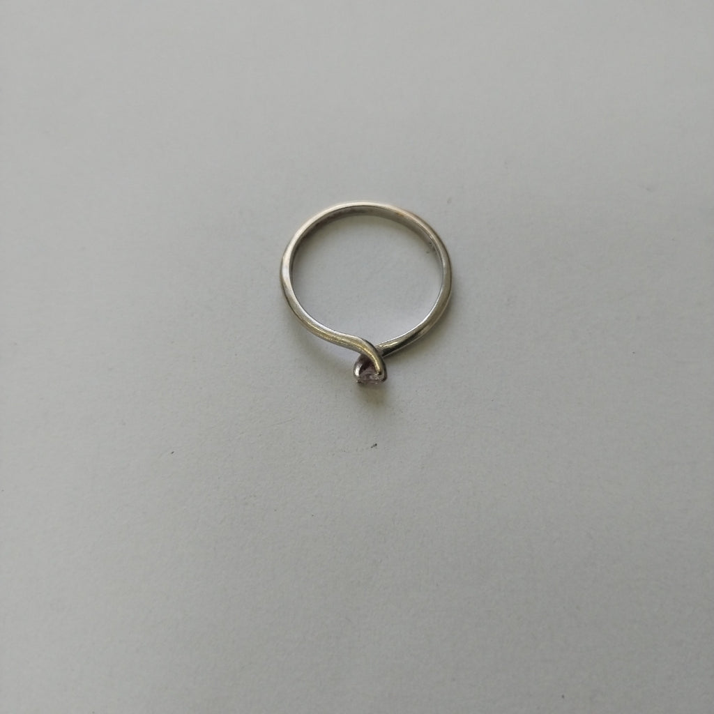 ANILLITO ORO, ORO BLANCO 14 K 1.4 GRMS (SEMINUEVO)