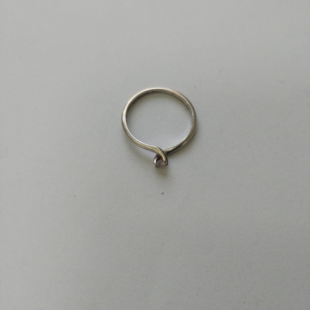 ANILLITO ORO, ORO BLANCO 14 K 1.4 GRMS (SEMINUEVO)