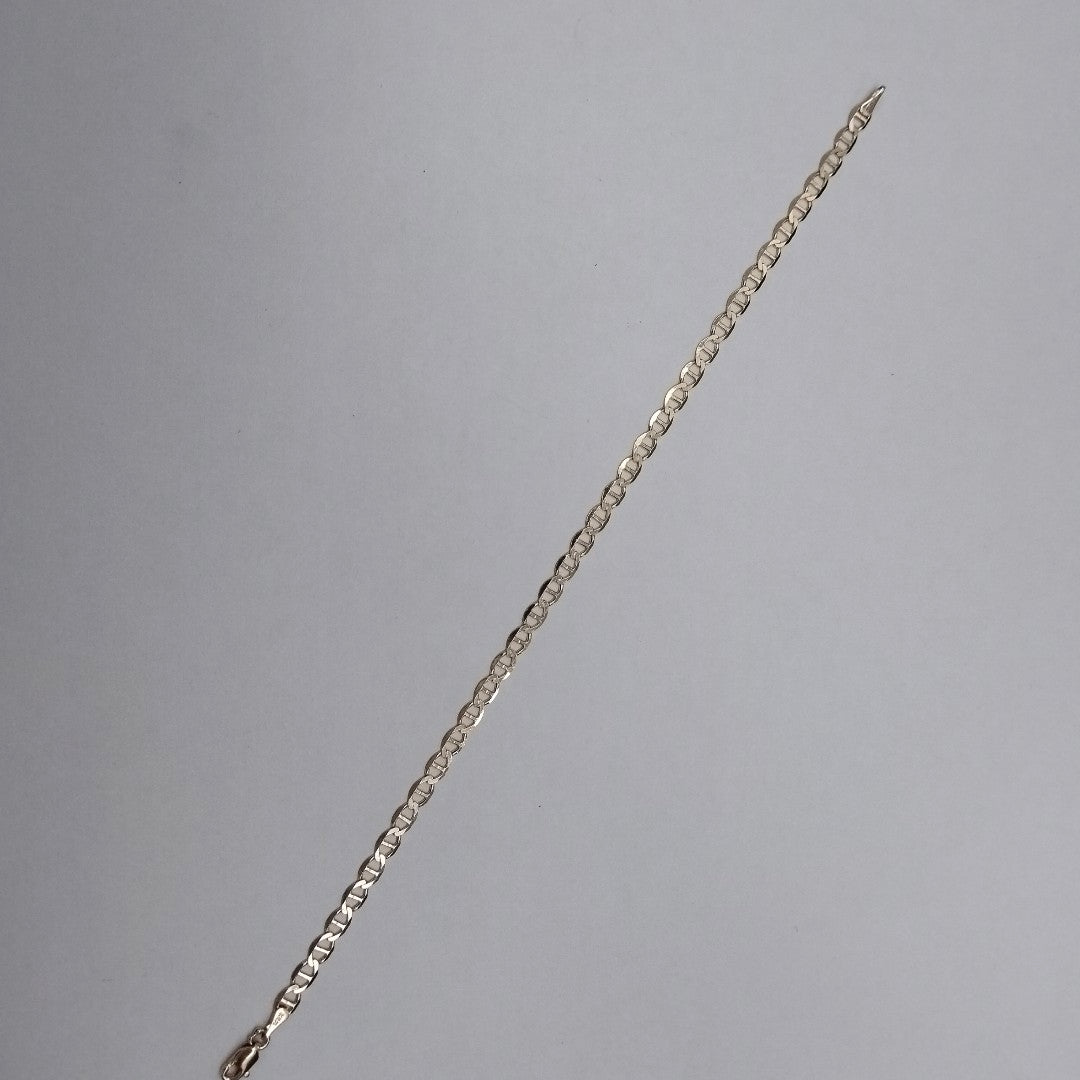PULSERAS TEJIDO MARINERA ORO 14K 21 CM 3.2 GR (NUEVO)