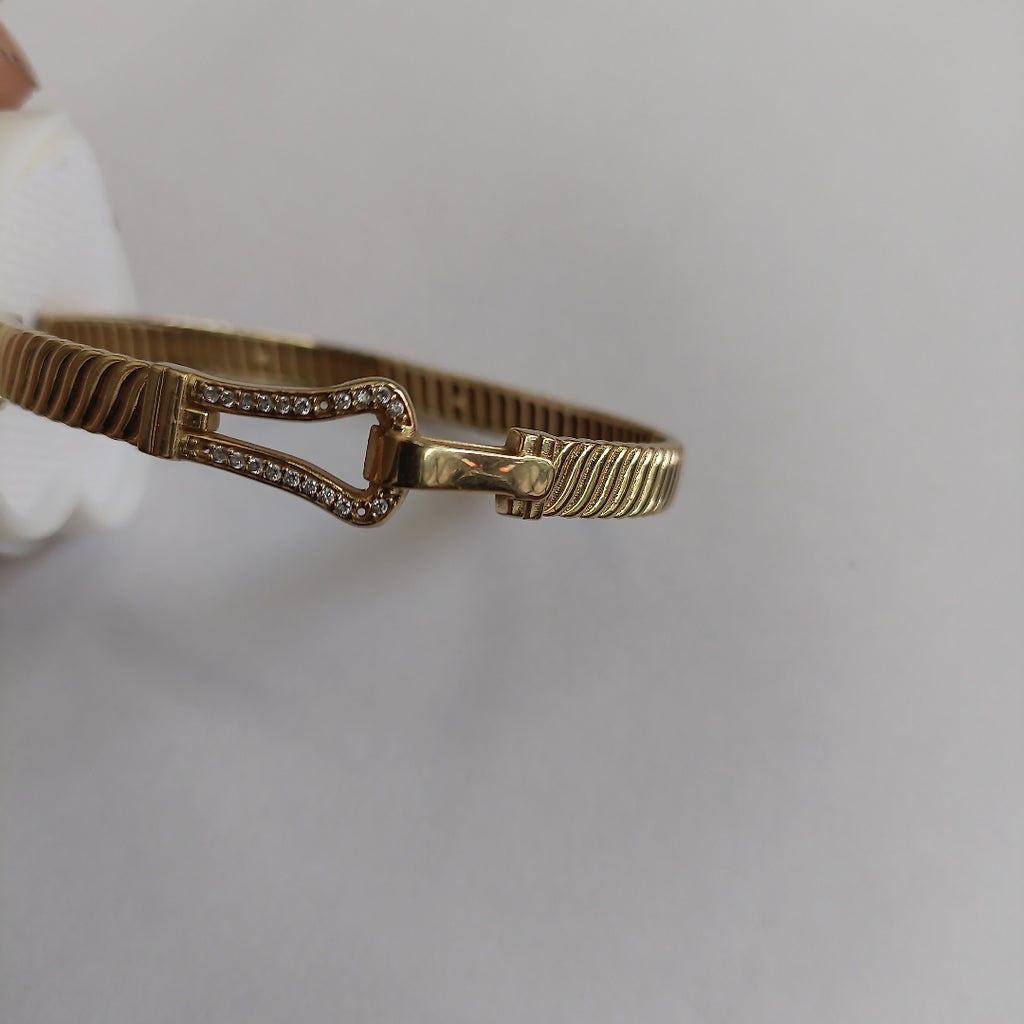 PULSERA RIGIDA ORO 14 K 11.7 GRMS (SEMINUEVO)