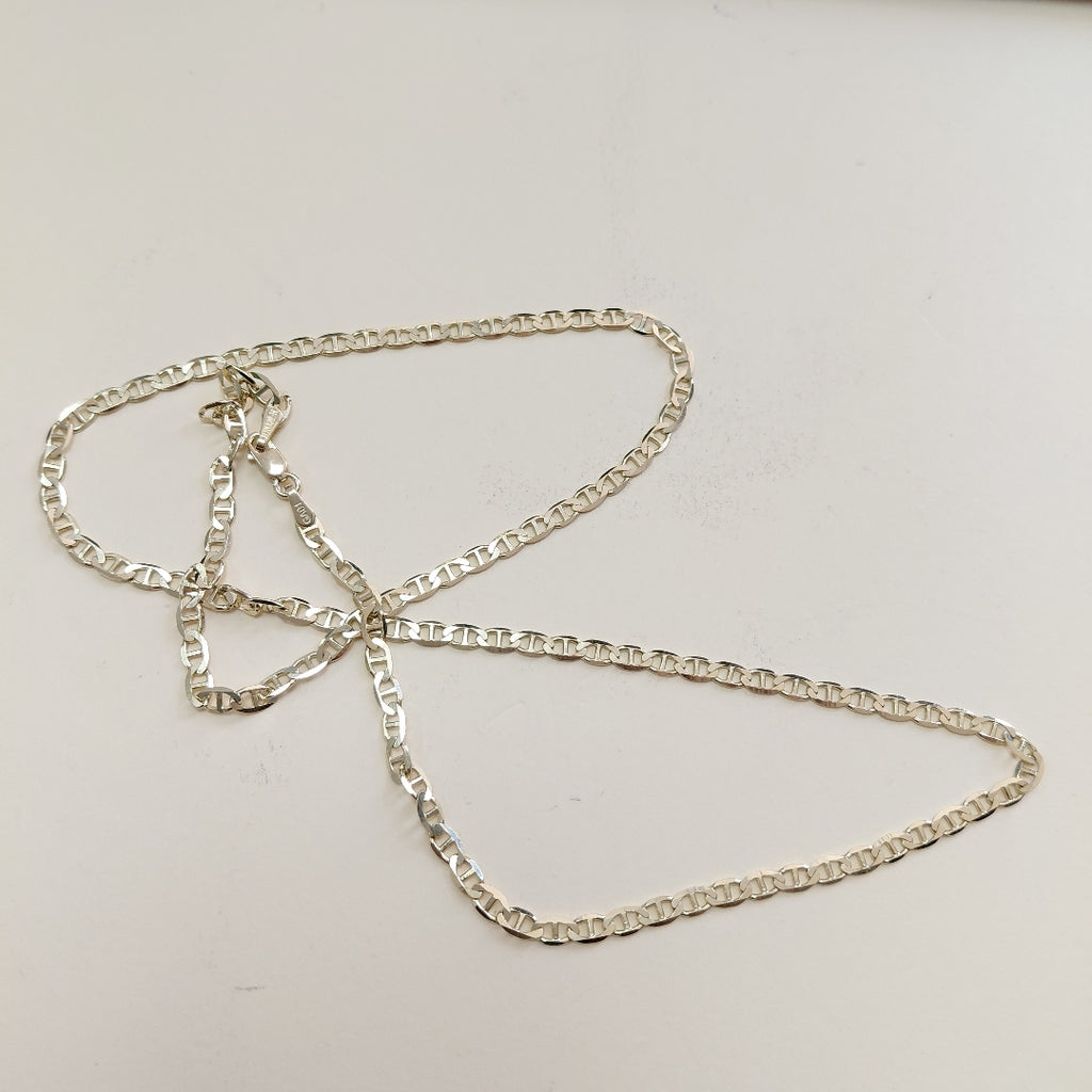 CADENAS TEJIDO GUCHI ORO 10K 55 CM 7.7 GR (NUEVO)