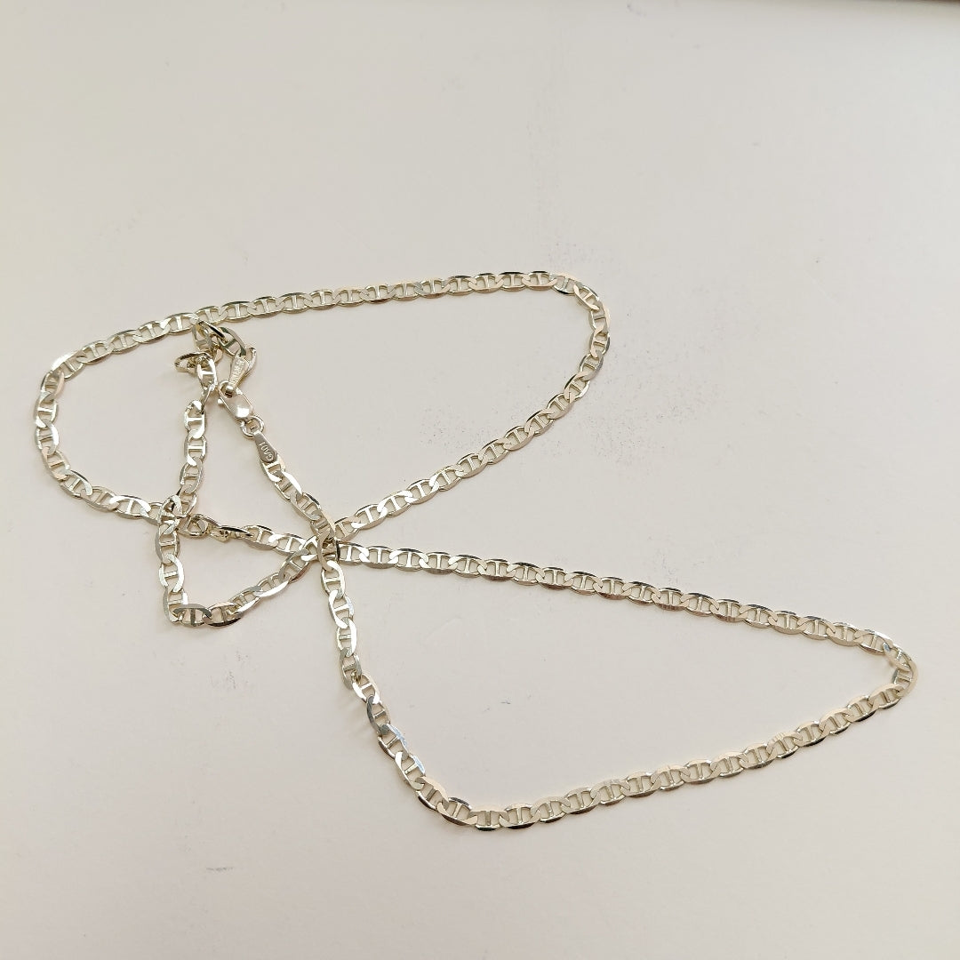 CADENAS TEJIDO GUCHI ORO 10K 55 CM 7.7 GR (NUEVO)