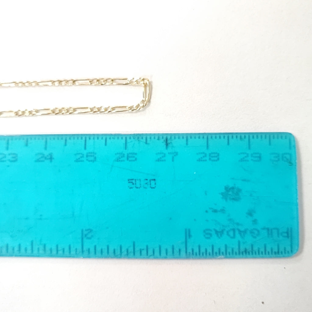 CADENAS 3X1 ORO 14K 55 CM 3.7 GR (NUEVO)