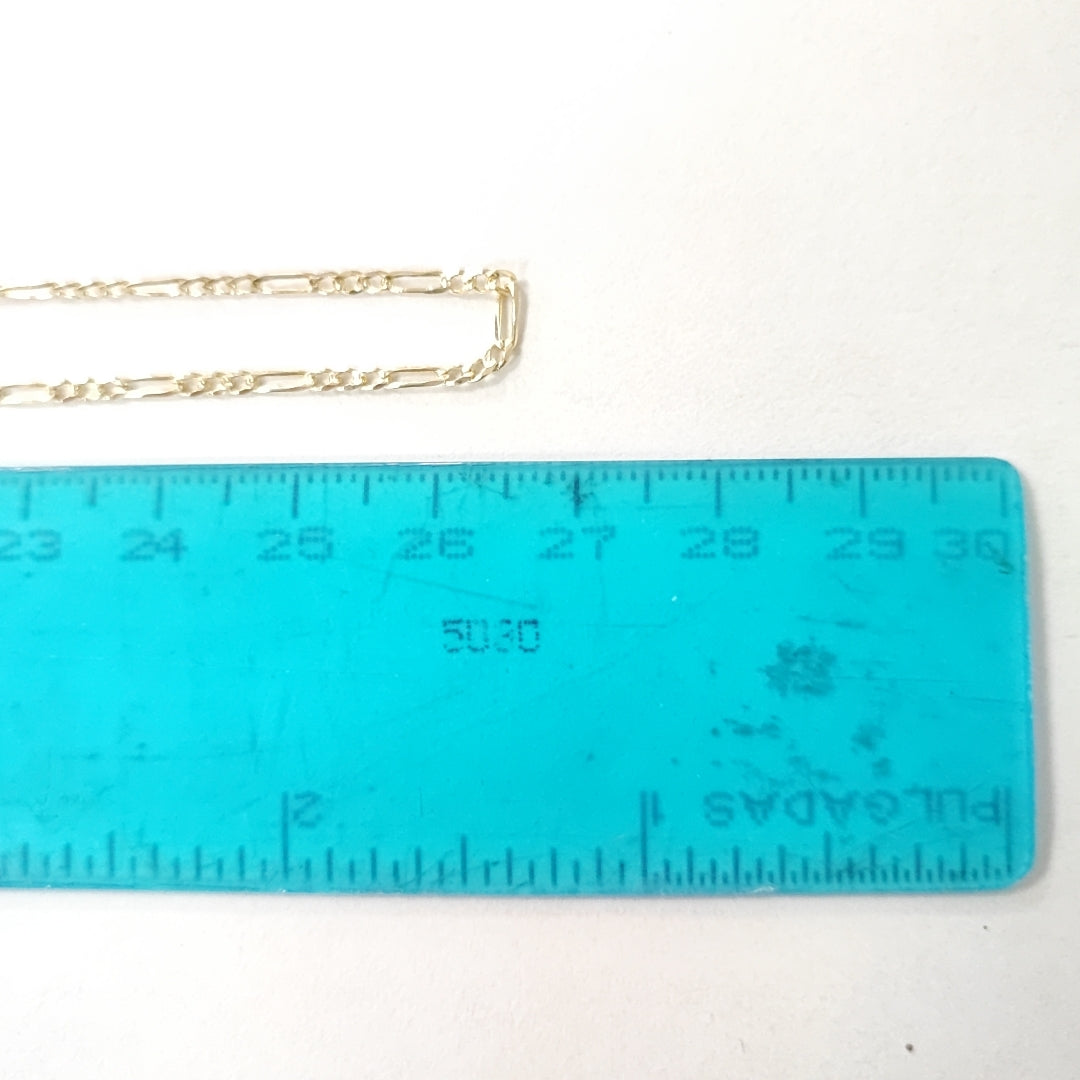 CADENAS 3X1 ORO 14K 55 CM 3.7 GR (NUEVO)