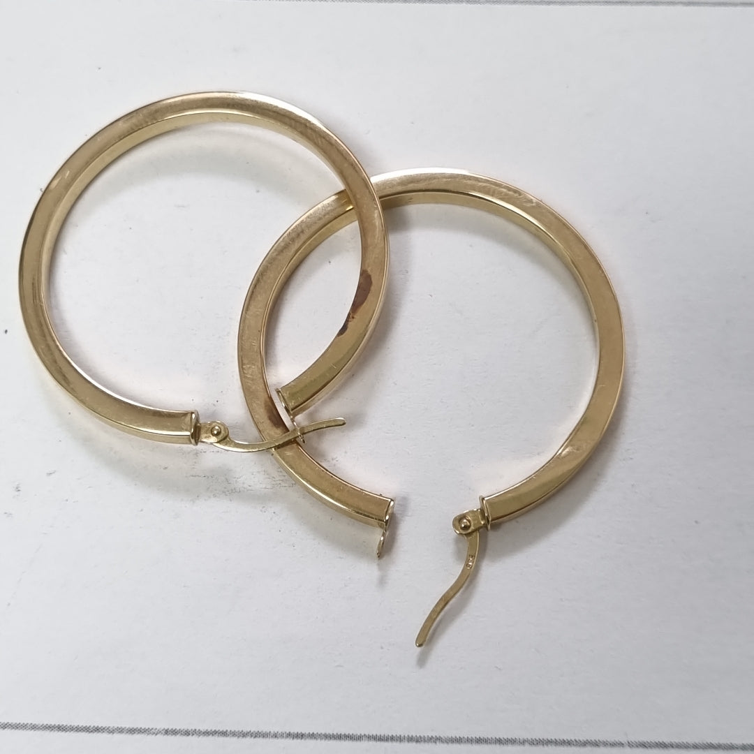ARRACADAS PAR ORO 14 K 2,10 GRMS (SEMINUEVO)