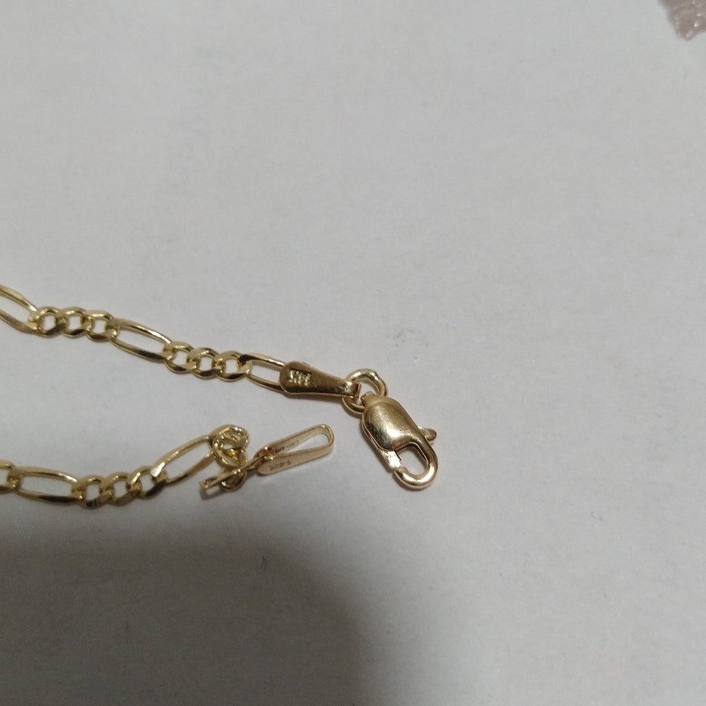 PULSERAS TEJIDO MARINERA ORO 14K 16 CM 2.9 GR (NUEVO)