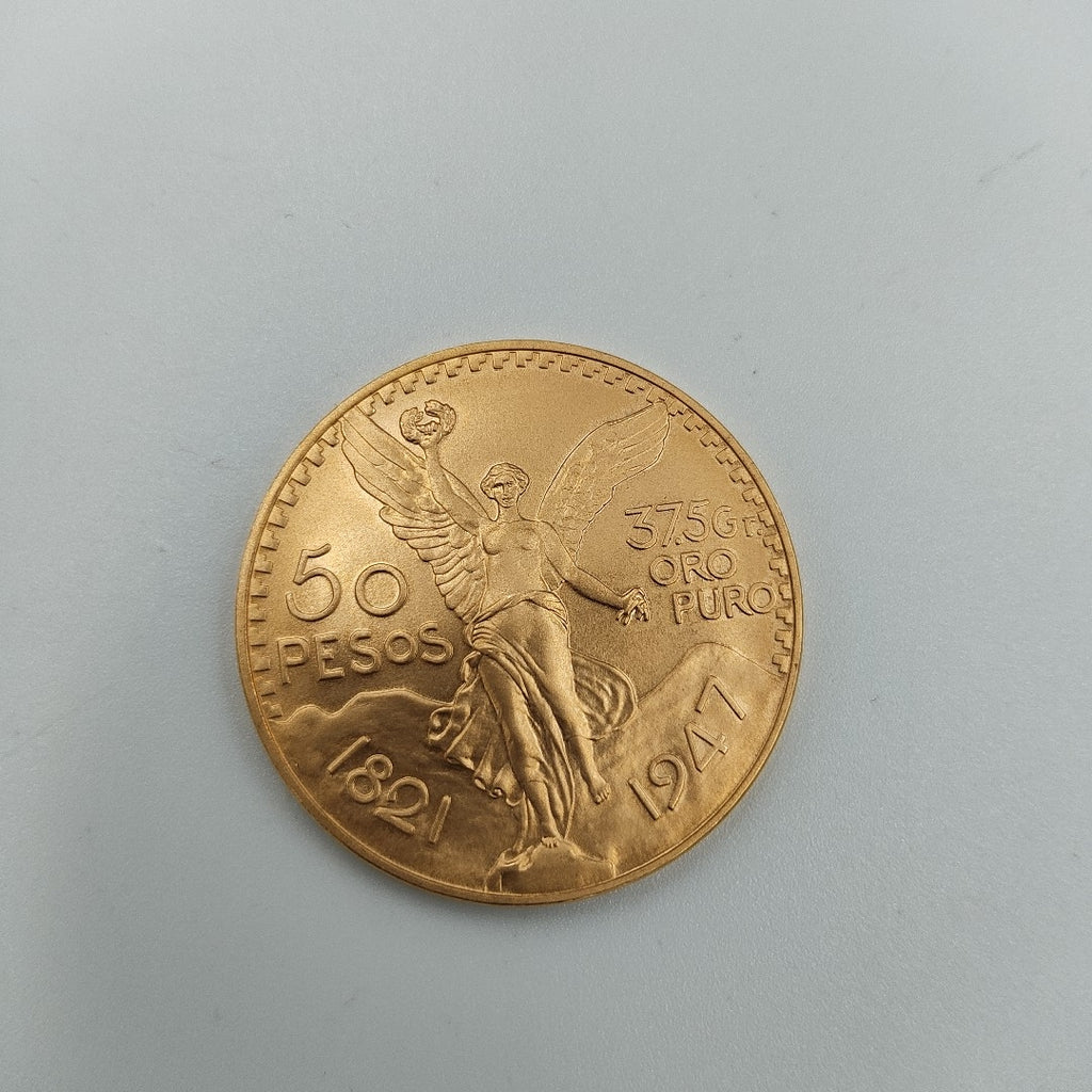 K1 41.6 GRMS 21 K IDENTIFICACIÓN MONEDA NOMINATIVA MONEDAS PESOS 50 PESO (SEMINUEVO)