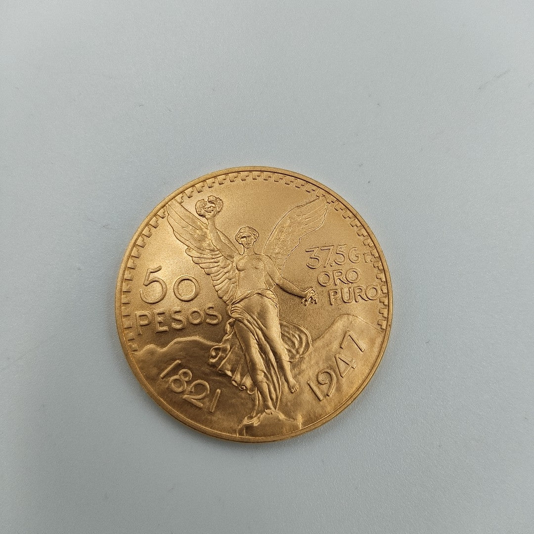 K1 41.6 GRMS 21 K IDENTIFICACIÓN MONEDA NOMINATIVA MONEDAS PESOS 50 PESO (SEMINUEVO)