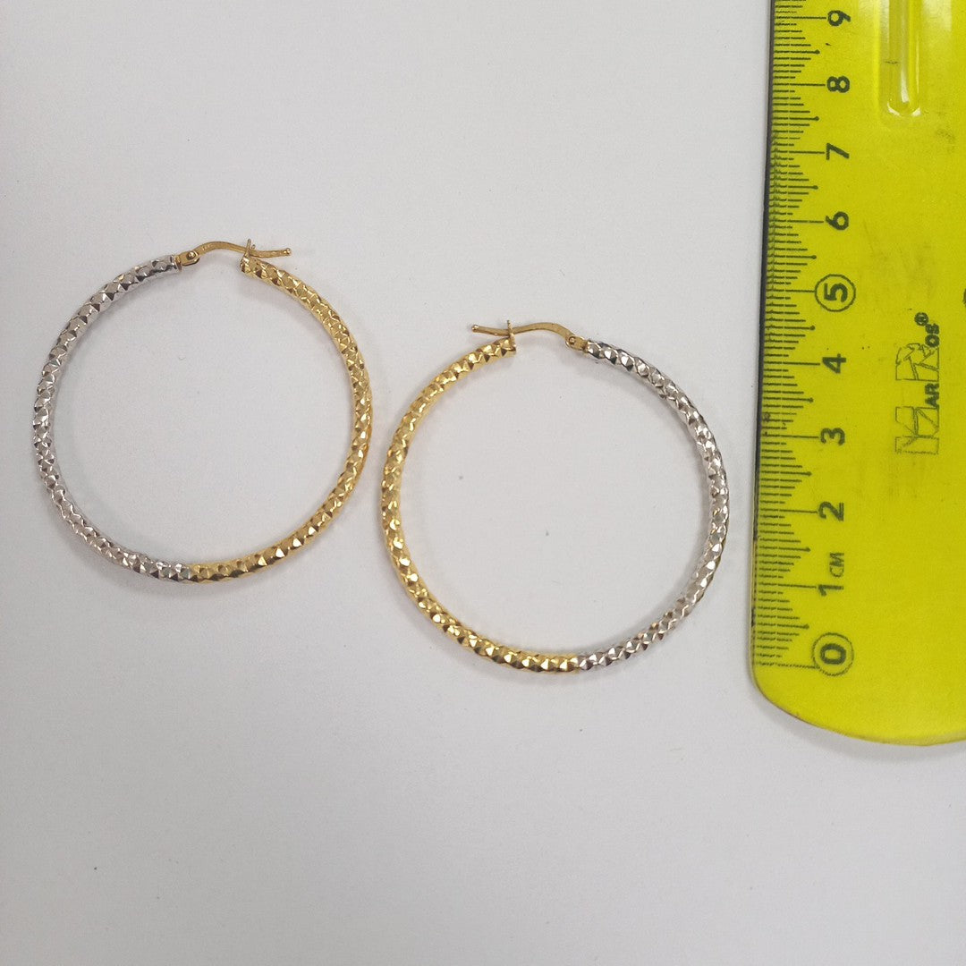 ARRACADAS PAR ORO 14 K 3.6 GRMS (SEMINUEVO)