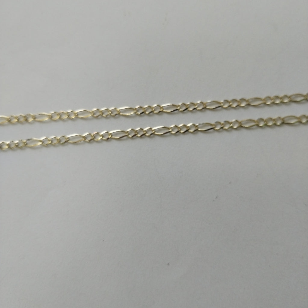 CADENAS TEJIDO 3X1 ORO 10K 50 CM 4.1 GR (NUEVO)