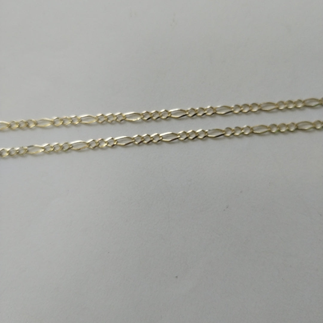 CADENAS TEJIDO 3X1 ORO 10K 50 CM 4.1 GR (NUEVO)