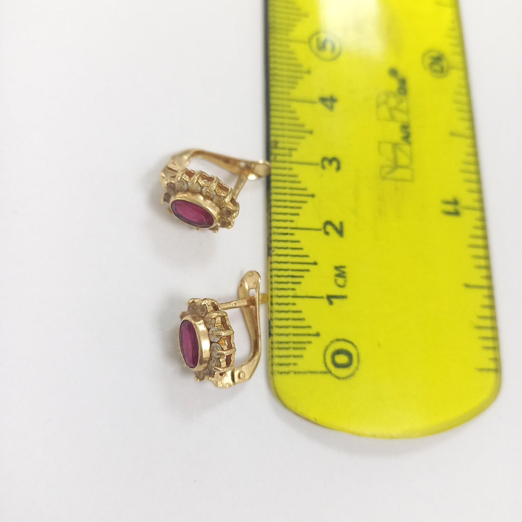 ARETES PAR ORO 10 K 2.7 GRMS (SEMINUEVO)