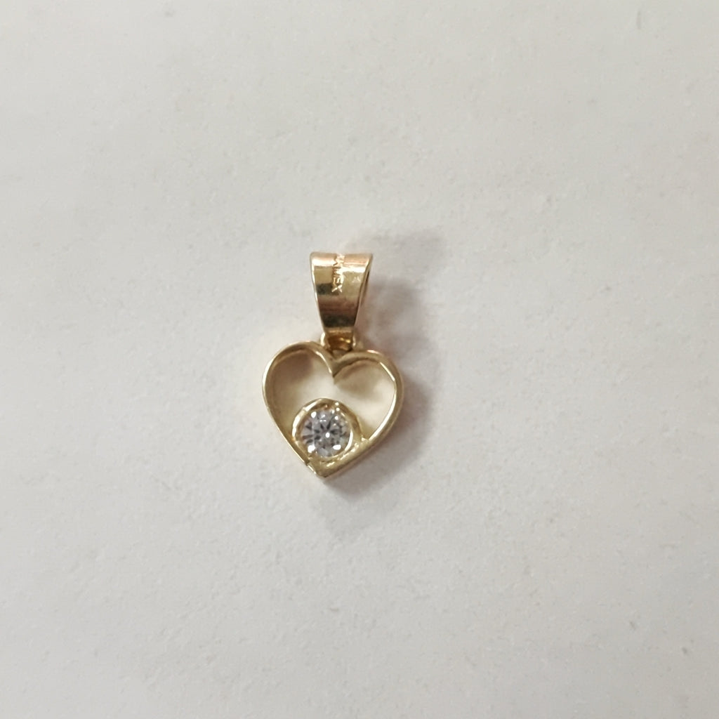 DIJES CORAZON ORO 10K 0.9 GR (NUEVO)