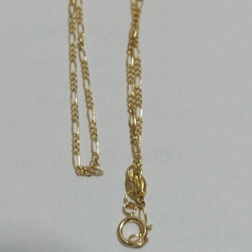 CADENAS TEJIDO 3X1 ORO 14K 55 CM 2.6 GR (NUEVO)