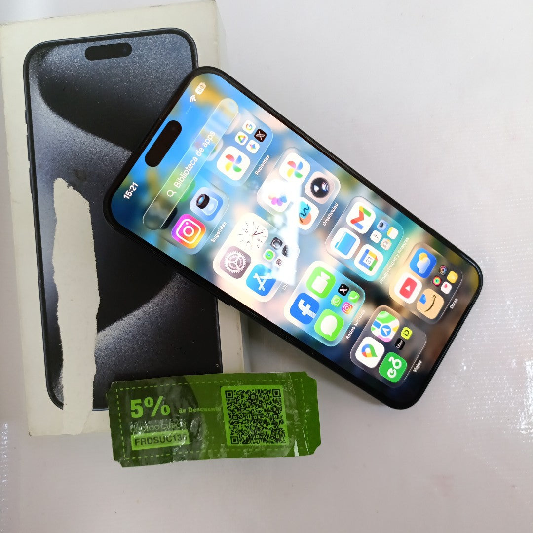 CELULAR APPLE IPHONE 15 PRO MAX A3105 (2023) 512 GB 8 GB RAM (SEMINUEVO)