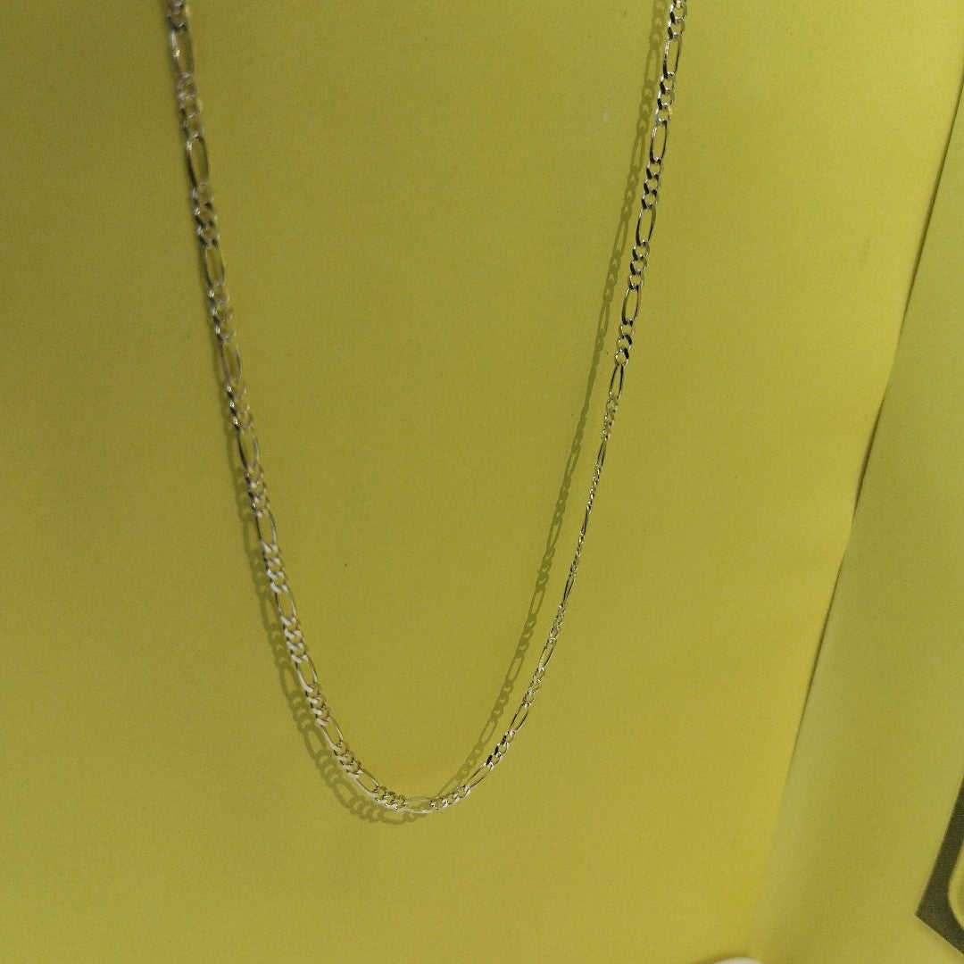 CADENAS TEJIDO 3X1 ORO 10K 55 CM 3.2 GR (NUEVO)