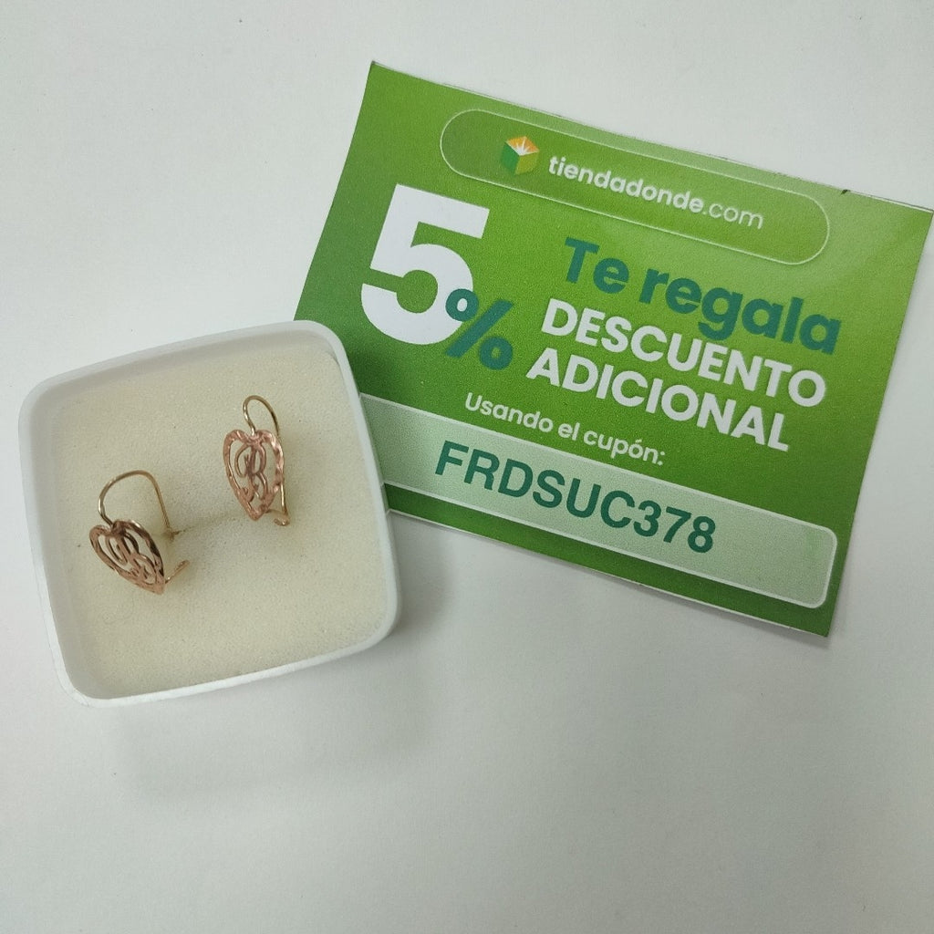 ARETES PAR ORO 10 K 1 GRMS (SEMINUEVO)