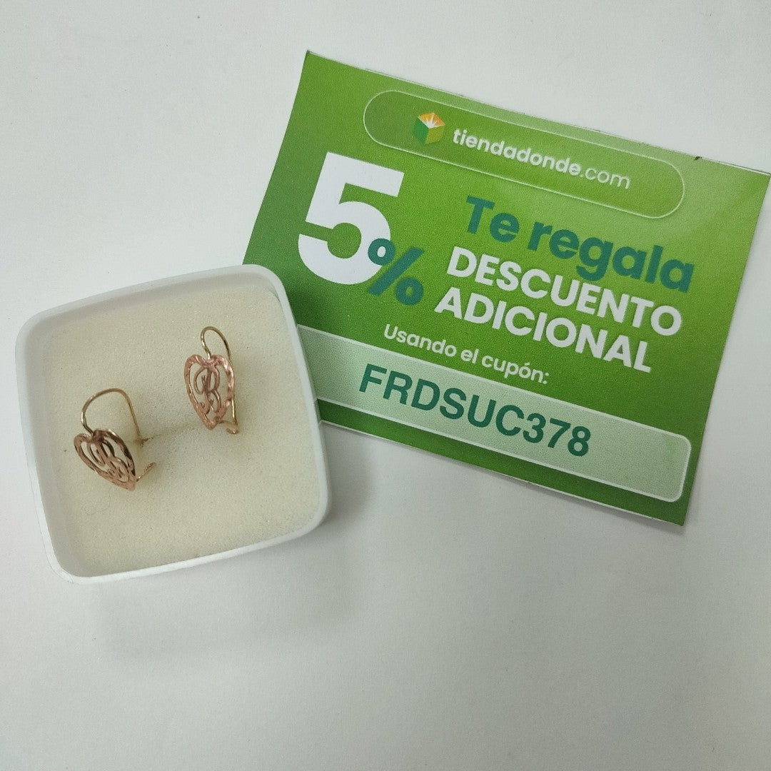ARETES PAR ORO 10 K 1 GRMS (SEMINUEVO)